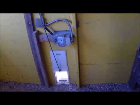 Simple Automatic Chicken Coop Door Youtube