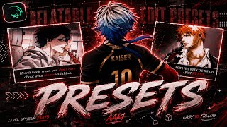 You NEED These Presets for Your Relatable Edits! 😮‍💨🔥