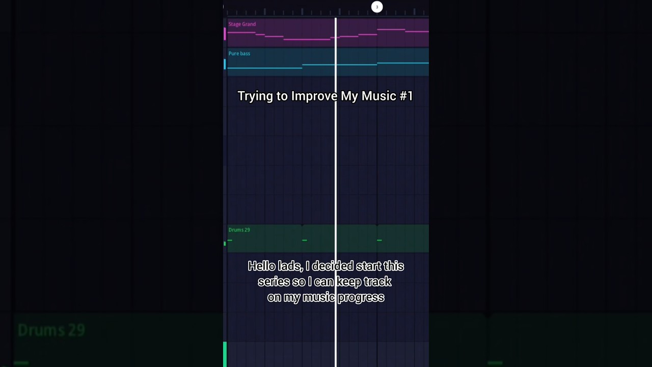 Trying to Improve My Music #1 | #music #shorts #artist #animation #flstudio