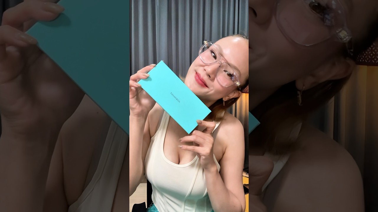 New Tiffany & Co. Rimless sunglasses (56mm) พร้อมส่ง12,500.-