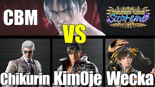 [ENGSUB] CBM (Jin) vs Chikurin, Kim0je, Wecka (TEKKEN 8 - 체베망 vs 치쿠린, 킴오제, 웨까)