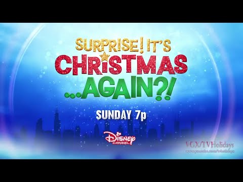 Disney Channel HD US - 'Surprise! It's Christmas Again?!' Sneak-Peek Advert 2021 July