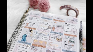 Moving Plan With Me - GP Sticker Studio