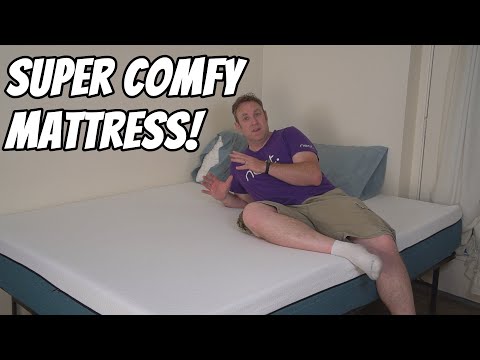 This Queen Sized Mattress With Memory Foam Is Super Comfortable!