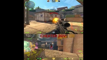 Beating a #cheater in #cs2, with cheater
