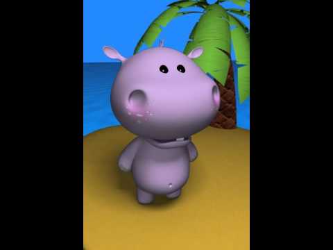 talking baby hippo says its wedgie time