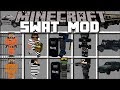 Minecraft SWAT MOD / BECOME A SWAT POLICE OFFICER AND PROTECT THE BANK!! Minecraft