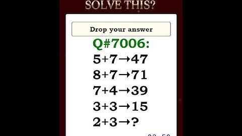 Math IQ Test LIVE: Can You Beat Every Puzzle Before the Timer Ends?
