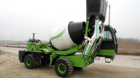 Haomei Self Loading Concrete Mixer Operation Manual in English