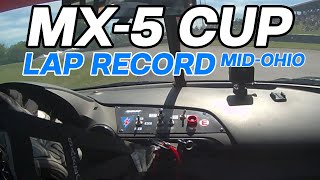 New MX-5 Cup Lap Record | Mid-Ohio Onboard - 4K