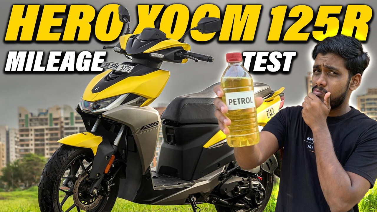🟠 Hero Xoom 125R இன் Real - Time Mileage எவ்வளவு தெரியுமா? 🤔 | Hero Xoom 125R Mileage Test