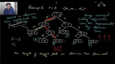 8 Lower bound of comparison sort