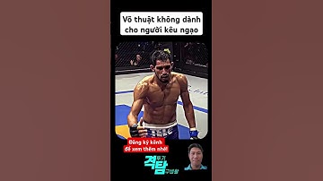 Khi bạn khinh thường đối thủ và cái kết... 😳🥋 #mma #mmafighter #ufc #martialarts #vothuat