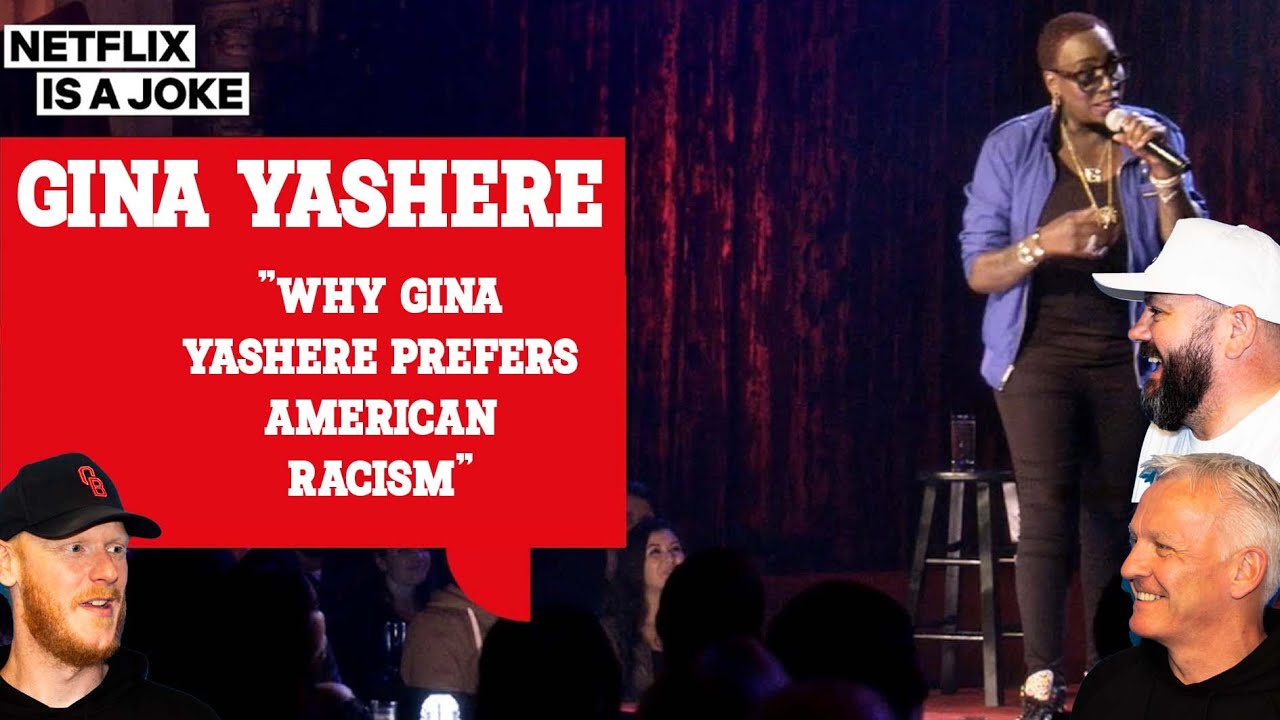 Why Gina Yashere Prefers American Racism REACTION!! | OFFICE BLOKES REACT!!