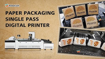 Single Pass Digital Printer for Pizza Boxes