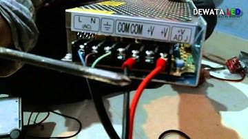 TUTORIAL RUNNING TEXT DENGAN CONTROLLER HDA-41