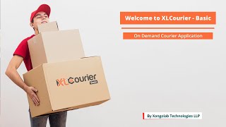 XLCourierV1 - On Demand Courier Delivery App (Customer App) screenshot 4