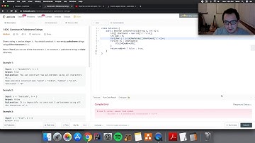 1400. Construct K Palindrome Strings