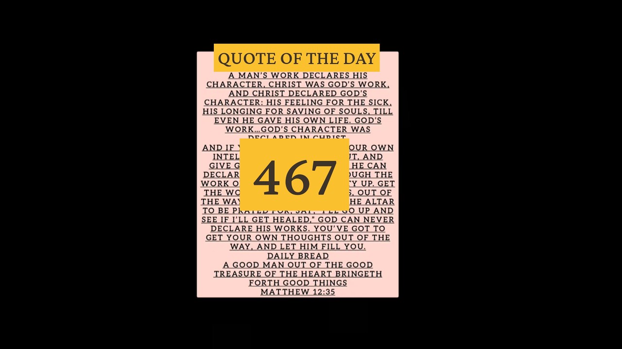 QUOTE OF THE DAY #williammarrionbranham #message #shorts