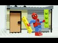 Spiderman Displays How to Build a Lego Workshop - Inspirational DIY Animation