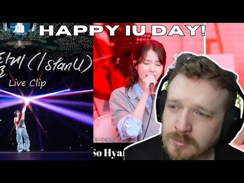 HAPPY IU DAY!!! IU '관객이 될게 (I stan U)' Live/D.O. (도경수) & IU (아이유) - Love Wins All - IU REACTION #iu