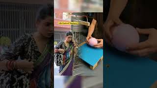 students and school bus🚎 #school daily routine of teacher 👩‍🏫#shorts #ytshorts