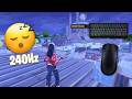 Wooting 60HEv2 ASMR 😴 Ranked Reload💰 Satisfying Keyboard Fortnite 4K 240FPS Smooth