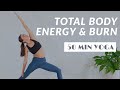 50 MIN YOGA WORKOUT || Full Body Stretch, Burn, Energy