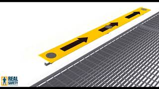Escape Route Markers - safe, anti-slip evacuation solution