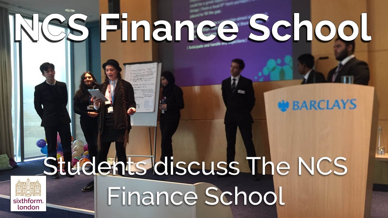 Students Discuss NCS Finance School - Meet Ms Elmi 