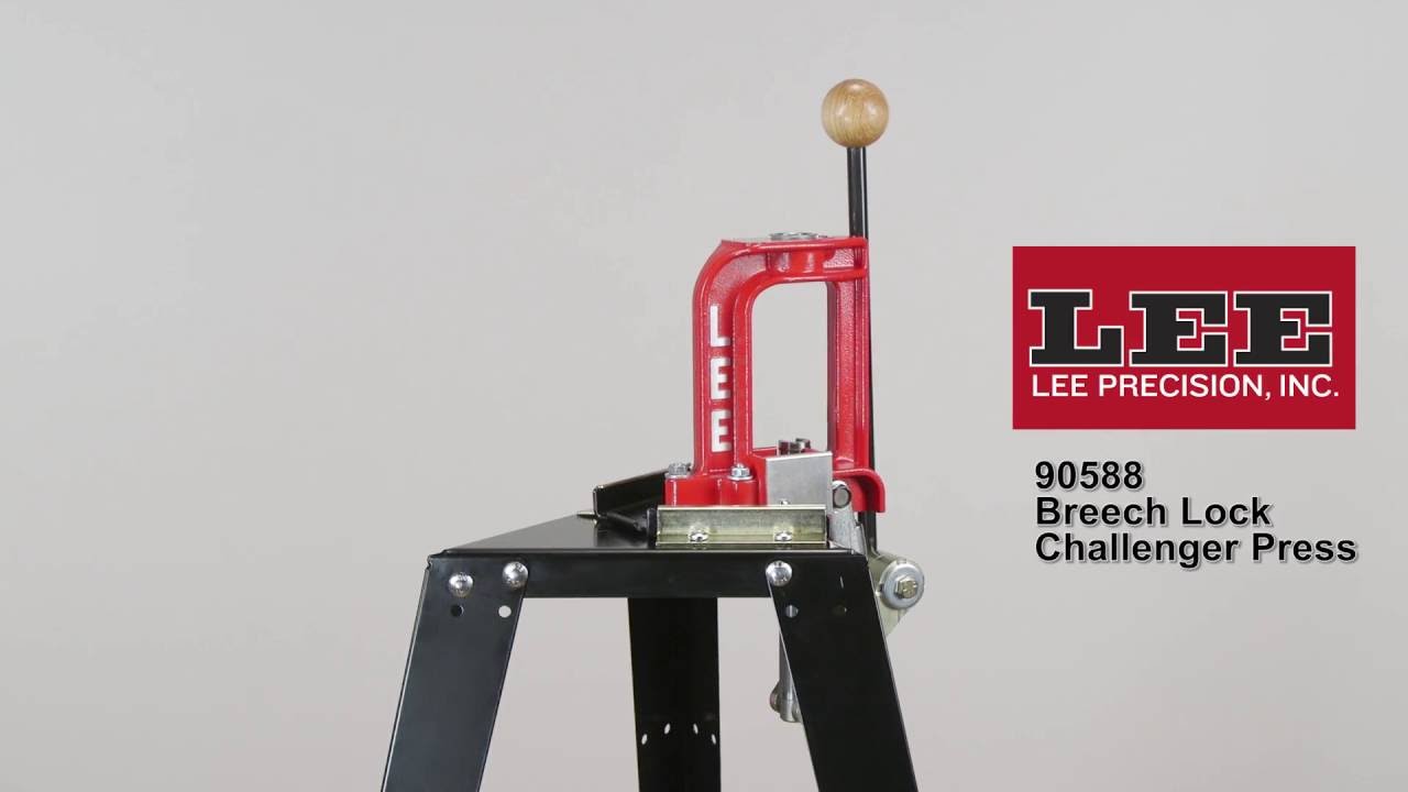 Lee precision breech lock challenger press Single Stage Reloading Press 90588 