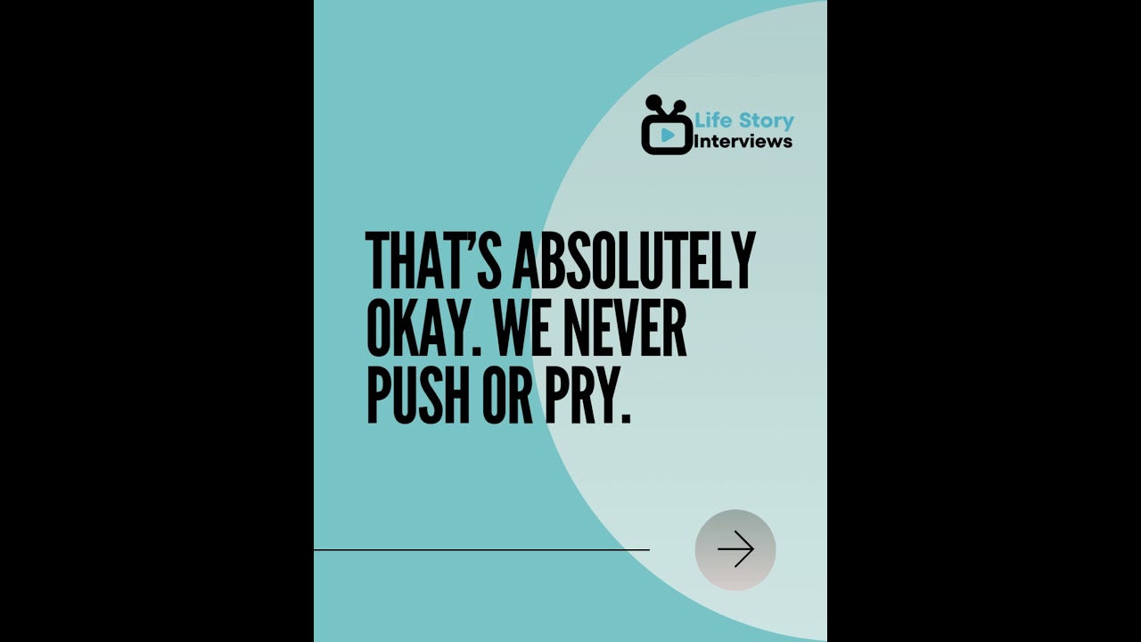 “What if I don’t want to talk about certain memories?”