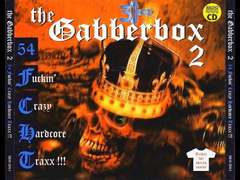 GABBERBOX 2 [FULL ALBUM 233:53 MIN] 1996 HQ 54 CRAZY HARDCORE TRAXX!!! CD1+CD2+CD3+TRACKLIST