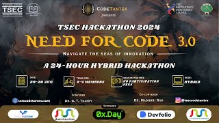 TSEC Hackathon 2024 Inauguration