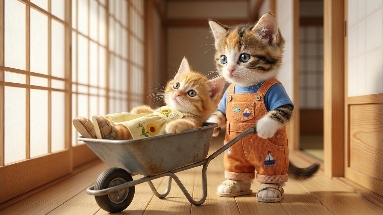 Ginger is sick, mama cat! 🐱💔😢...