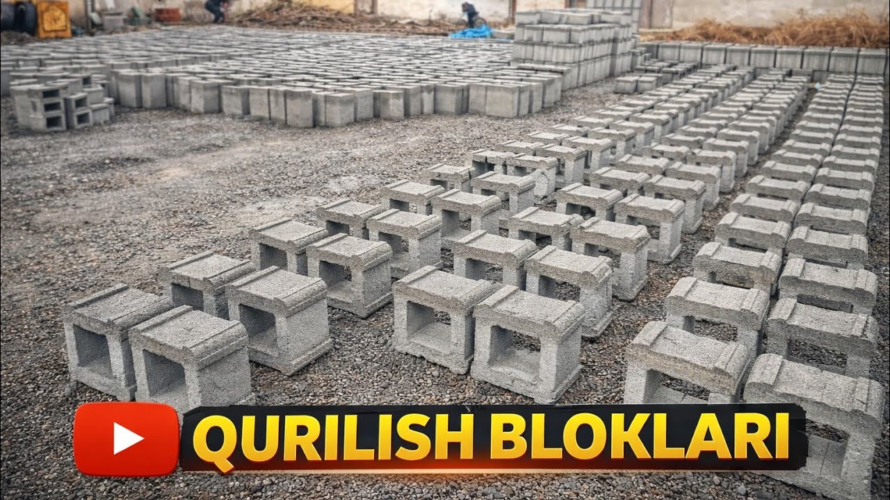 SHLAKABLOKLAR VA TUMBALAR