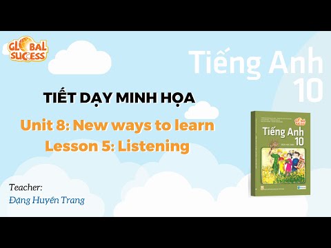 Video Unit 8: New ways to learn Lesson 5 - Listening - youtube