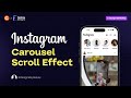 Instagram Carousel Scroll Effect Tutorial | Figma Prototype