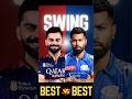 VIRAT 🆚 HARDIK | BEST VS BEST | RCB 🆚 MI ⚔️ #shorts