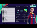 PES 2021 | Barcelona FC Players Face And Ratings | SmokePatch