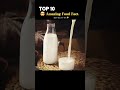 Top 10 Amazing Facts About Food 🍵 😱| Mind Blowing Facts In Hindi | Random Facts #facts #shorts