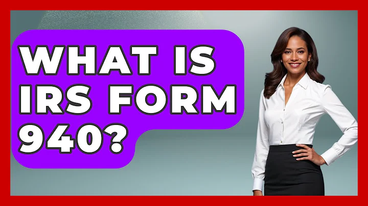 What Is IRS Form 940? - Tax and Accounting Coach