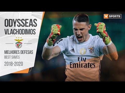 Odysseas Vlachodimos (Benfica): Melhores defesas 2018/2020