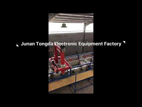 Test before delivery: Automatic Type Zinc barrel plating equipment