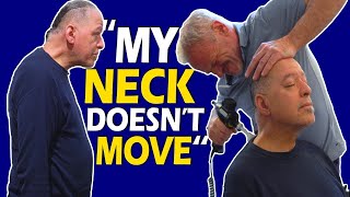 HIS NECK HASN'T MOVED IN 20 YEARS 😱 HE NEEDS A CHIROPRACTOR!! screenshot 2