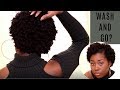 SO I TRIED TO DO A WASH AND GO ON MY TYPE 4 TWA | FAIL OR NAH?