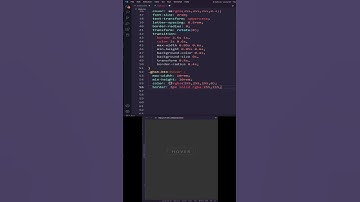 html css Hover Animation Special #shorts