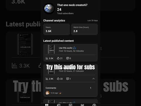 Use this audio🎧