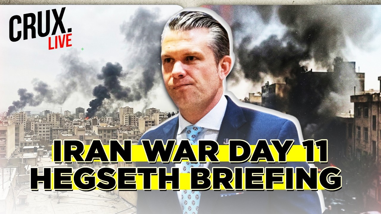 US Israel Iran War LIVE | Pentagon Briefing | Pete Hegseth | Gen Caine | Mojtaba Khamenei | Trump
