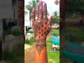 देखिए! ये Simple Arabic Mehndi Design कितना भरा-भरा लगता है!😍✨ #ArabicMehndiDesign#viral#mehndi#new